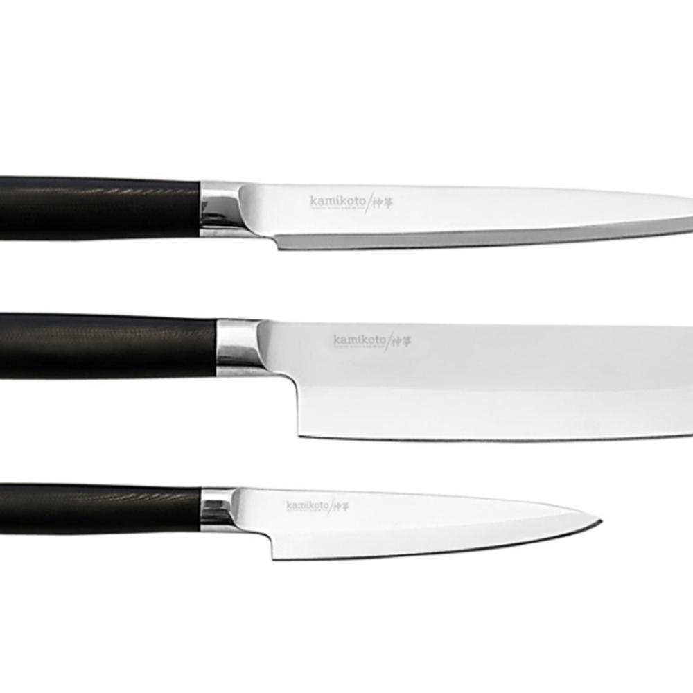 Kitchen knife set - Best Chef Knives - Ibaraki Steel- Japanese Kitchen Knives - Picture 4 of 13